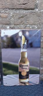 Metalen reclamebord Corona (nr1), Ophalen of Verzenden, Nieuw, Reclamebord, Plaat of Schild, Overige merken