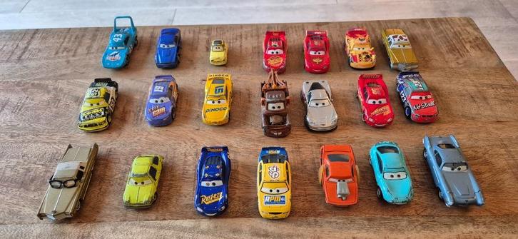 Disney Pixar Cars setje (24 stuks), Kinderen en Baby's, Speelgoed | Speelgoedvoertuigen, Gebruikt, Ophalen of Verzenden