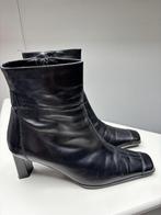 Zwarte leren laarzen, Kleding | Dames, Schoenen, Zwart, Lage of Enkellaarzen, Ophalen of Verzenden, Zo goed als nieuw