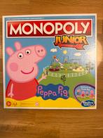 Monopoly Junior Peppa Pig - Leuk Bordspel!, Een of twee spelers, Ophalen, Zo goed als nieuw, Hasbro