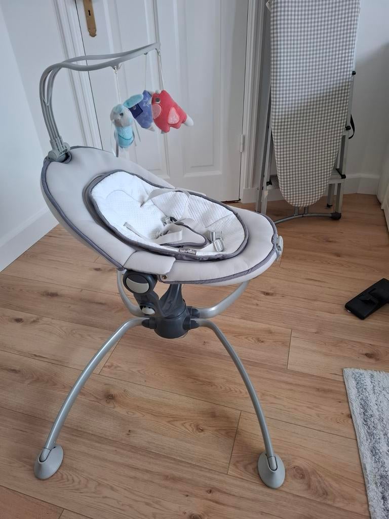 Wipstoel Babymoov Swoon Up grijs, Kinderen en Baby's, Wipstoeltjes, Wipstoel, Ophalen, Overige merken, Verstelbaar