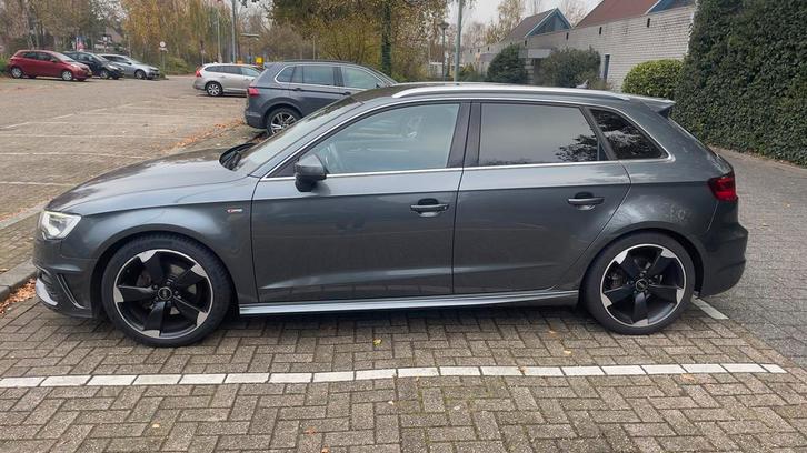 Audi A3 1.4 TFSI Sportback S-tronic 2014 Grijs 3x S-Line, Auto's, Audi, Particulier, A3, Benzine, A, Hatchback, Automaat, Origineel Nederlands