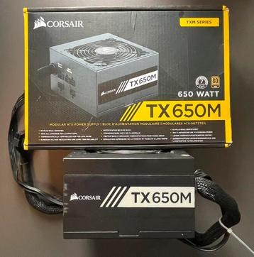 Corsair TX650M | Modulaire voeding beschikbaar voor biedingen