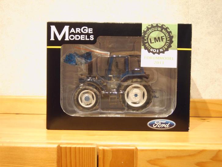 Marge Models Ford 7610 tractor Gen1 4WD LMF-versie, Hobby en Vrije tijd, Modelauto's | 1:32, Nieuw, Tractor of Landbouw, Overige merken