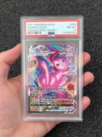 Pokémon PSA 8 Mew Vmax Holo #269 Fusion Strike Secret, Ophalen of Verzenden, Zo goed als nieuw, Losse kaart, Foil