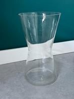 Glazen vaas, Gebruikt, Overige kleuren, Ophalen of Verzenden, Glas
