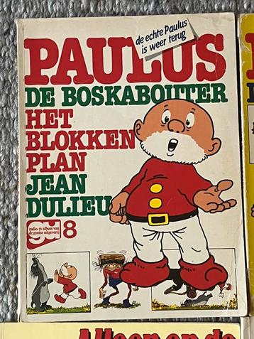 Vintage stripboeken vol jeugdsentiment Paulus de Boskabouter beschikbaar voor biedingen