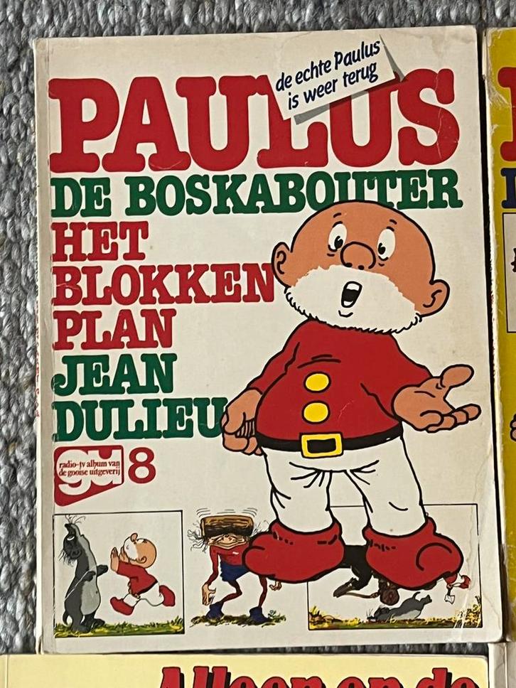 Vintage stripboeken vol jeugdsentiment Paulus de Boskabouter, Boeken, Stripboeken, Gelezen, Meerdere stripboeken, Verzenden