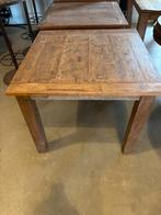 6 Vierkante houten tafel - 100x100 cm, Huis en Inrichting, Tafels | Eettafels, Ophalen, 50 tot 100 cm, 50 tot 100 cm, Zo goed als nieuw