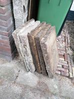 Vijf betontegels gratis op te halen, Tuin en Terras, Tegels en Klinkers, Ophalen, Gebruikt, Beton, Terrastegels