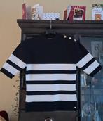 Josh V gebreid truitje korte mouwen maat L 40, Maat 38/40 (M), Zwart, Ophalen of Verzenden, Zo goed als nieuw