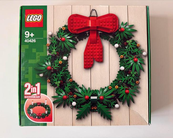 LEGO 40426 Kerstkrans 2-in-1, Kinderen en Baby's, Speelgoed | Duplo en Lego, Nieuw, Lego, Complete set, Ophalen of Verzenden