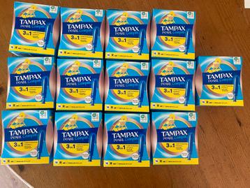 Tampax Pearl Compak Regular Tampons Met Inbrenghuls 234stuks beschikbaar voor biedingen