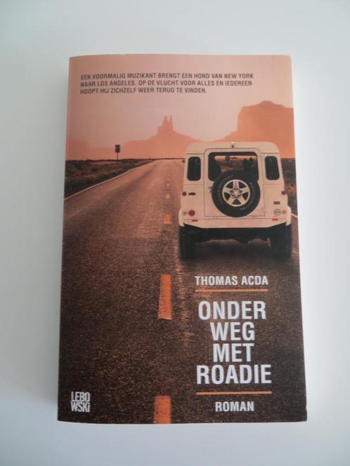 Boek Onderweg met Roadie - Thomas Acda, Boeken, Overige Boeken, Zo goed als nieuw, Ophalen of Verzenden