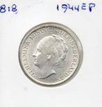 WILHELMINA GULDEN 1944 EP ZILVER UNC, Postzegels en Munten, Munten | Nederland, 1 gulden, Zilver, Ophalen of Verzenden, Koningin Wilhelmina