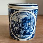 Delfts Blauw Pot met Deksel - Ambachten, Ophalen of Verzenden