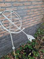 Metalen zonnewijzer op prikker, Tuin en Terras, Heikant 21 Kaatsheuvel, Belle Vieille Brocante, Nieuw, Ophalen of Verzenden