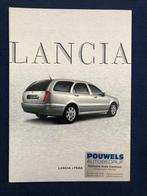 Lancia Lybra folder 2002, Boeken, Nieuw, Ophalen of Verzenden, Overige merken, Lancia