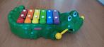 Xylofoon krokodil, fisher price, Ophalen of Verzenden, Zo goed als nieuw, Met geluid