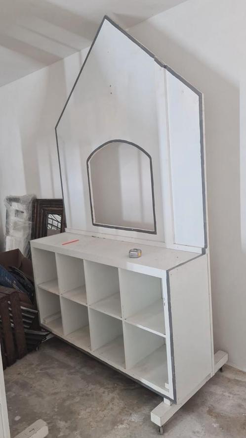 opberg speelhuis poppenkast, Huis en Inrichting, Kasten | Wandmeubels, Gebruikt, Minder dan 100 cm, Minder dan 150 cm, 25 tot 50 cm