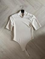 Josh V body top tshirt creme kleur maat s met knoopjes!, Wit, Ophalen of Verzenden, Korte mouw, Maat 36 (S)
