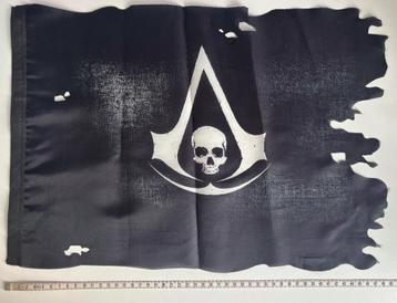 Kleine stoffen vlag Assassins Creed Black Flag  beschikbaar voor biedingen