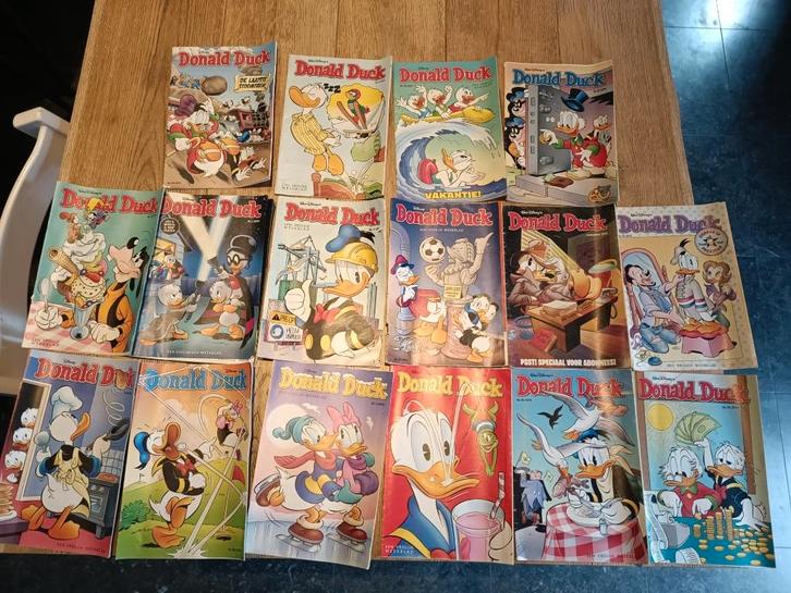 Donald Duck pockets en weekbladen en weekblad extra, Boeken, Stripboeken, Gelezen, Meerdere stripboeken, Ophalen
