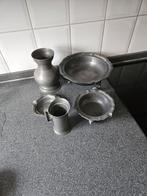 Vintage Tinnen Set, Antiek en Kunst, Antiek | Tin, Ophalen