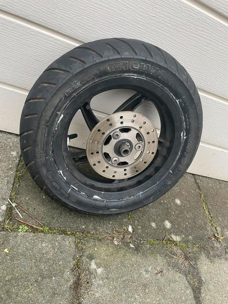 Piaggio zip type/fastrider voorwiel, Fietsen en Brommers, Brommeronderdelen | Scooters, Zo goed als nieuw, Piaggio, Overige typen