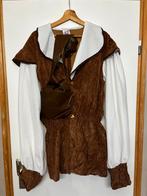 Carnaval piraat verkleedpak 60, Ophalen of Verzenden, Zo goed als nieuw, Overige maten