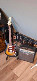 Elektrische gitaar cort met line 6 versterker, Overige merken, Gebruikt, Met versterker, Ophalen of Verzenden