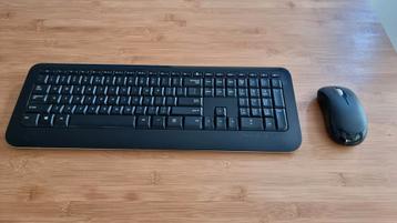 Microsoft draadloos desktop set toetsenbord en muis beschikbaar voor biedingen