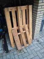 5 pallets, Doe-het-zelf en Verbouw, Hout en Planken, Ophalen, Gebruikt, Pallet, Minder dan 200 cm