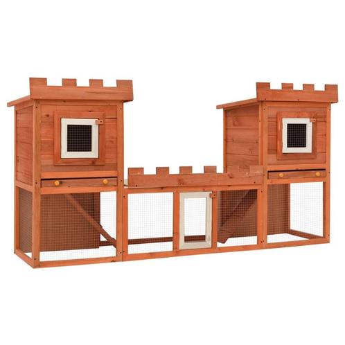 AANBIEDING | XL Konijnenhok dubbel groot 192 cm! GRTS BEZORG, Dieren en Toebehoren, Knaagdieren en Konijnen | Hokken en Kooien