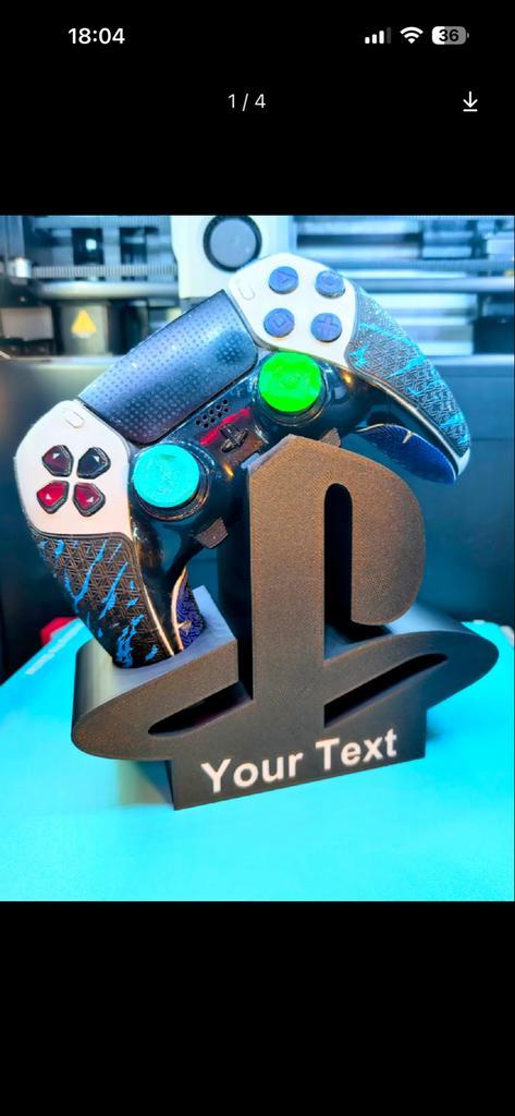 PS5 Controller Houder - Gepersonaliseerd!, Computers en Software, Joysticks, Nieuw, Ophalen of Verzenden