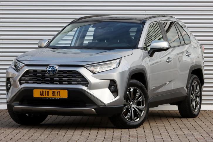 Toyota RAV4 2.5 Hybrid AWD Dynamic Panoramadak / Navi, Auto's, Toyota, Te koop, Rav4, 4x4, ABS, Achteruitrijcamera, Adaptive Cruise Control