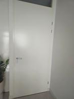 Twee Svedex opdekdeuren, gebruikt, kleine beschadiging, Doe-het-zelf en Verbouw, Ophalen of Verzenden, Binnendeur, 215 cm of meer