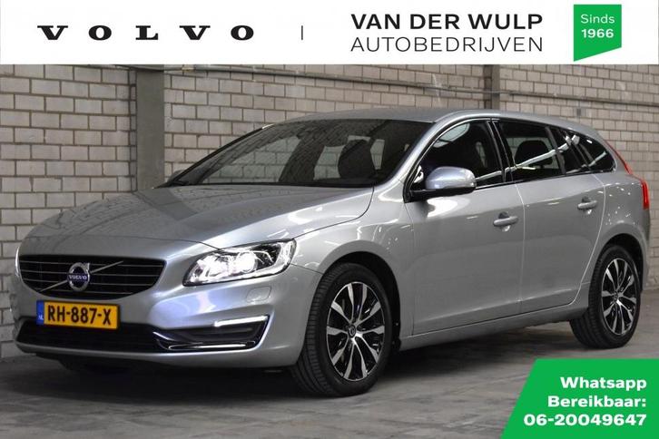 Volvo V60 T3 152PK AUT Polar+ Dynamic | Leder | Stoelverwarm, Auto's, Volvo, Bedrijf, V60, ABS, Adaptieve lichten, Airbags, Airconditioning