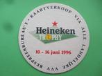 bierviltje heineken 2-2, Ophalen of Verzenden, Zo goed als nieuw, Viltje(s), Heineken