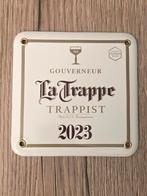 Emaille reclamebord La Trappe Trappist Gouverneur, Ophalen of Verzenden, Zo goed als nieuw, Reclamebord