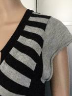 F49 Not The Same: maat 36/38=S/M jurk a-symmetrisch NTS, Maat 38/40 (M), Not the same, Zwart, Ophalen of Verzenden