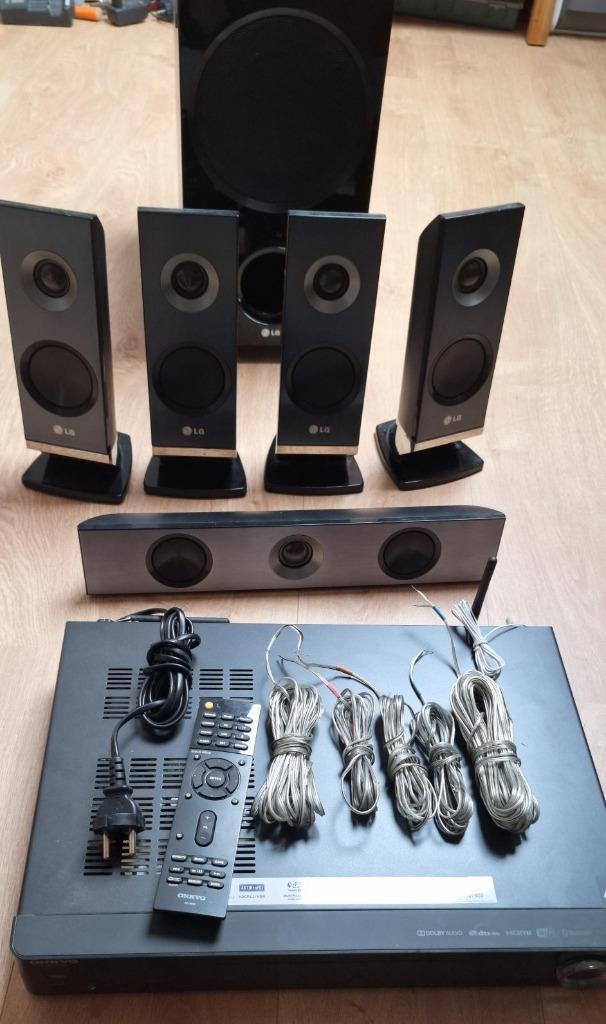 Onkyo receiver TX-L50, Audio, Tv en Foto, Versterkers en Receivers, Gebruikt, 5.1, 60 tot 120 watt, Onkyo, Ophalen