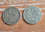 2x Sixpence Verenigd Koninkrijk George V 1927/1930 Zilver, Postzegels en Munten, Ophalen of Verzenden, Overige landen, Setje, Zilver