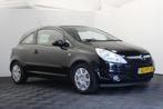 Opel Corsa 1.4-16V Enjoy |Pano| (bj 2007), Auto's, Voorwielaandrijving, Stof, Gebruikt, Zwart
