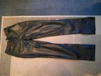 Loavies Zwarte Imitatie Lederen Broek Maat M, Kleding | Dames, Broeken en Pantalons, Maat 38/40 (M), Zwart, Ophalen of Verzenden