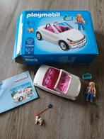 Playmobil 70494 – Witte cabrio met figuur en hond, Ophalen, Zo goed als nieuw, Complete set