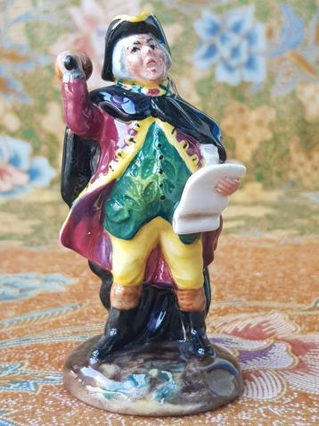 Stadsomroeper mooi oud Engels beeldje van Royal Doulton. beschikbaar voor biedingen