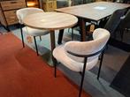 2 Nieuwe stoelen, beige/creme met metaal, € 65,= per stuk., Ophalen, Twee, Overige kleuren, Nieuw