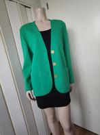 Devernois wolblend vest groen maat 40/L, Maat 38/40 (M), Ophalen of Verzenden, Zo goed als nieuw, Devernois