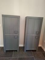 Woood opbergkast (2x) Dennis (mag ook los), Huis en Inrichting, Ophalen, Met deur(en), 100 tot 150 cm, Zo goed als nieuw